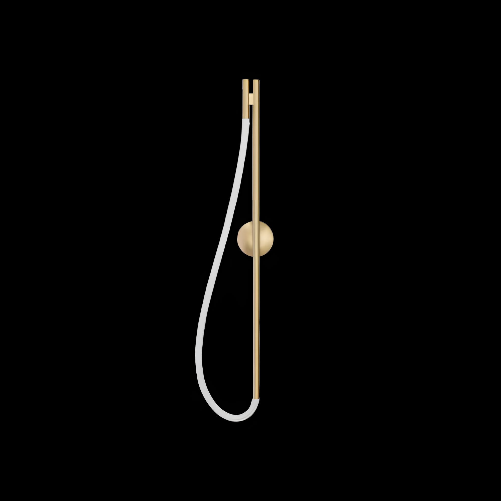 Aplique de pared Voda de metal y textil — Rodina